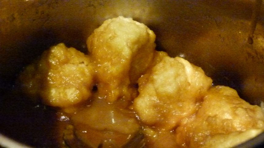 Golden Syrup Dumplings
