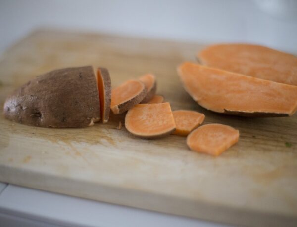 Slice Sweet Potato