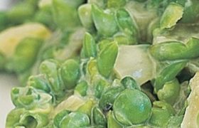 🟡 ✅ Braised Leek and Peas