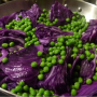 Friendly  Braised Red Cabbage and Peas