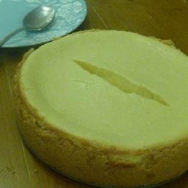 Failsafe Baked Vanilla Cheesecake