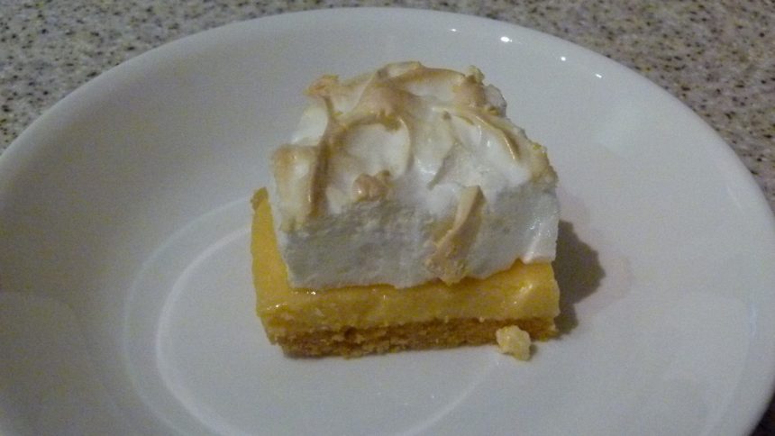 🟠 ✅  “Lemon” Meringue Slice (GF)