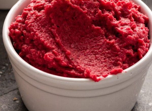 Chickpea and beetroot dip