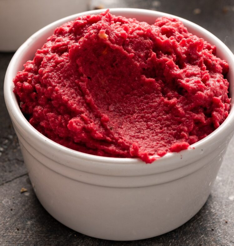 Chickpea and beetroot dip