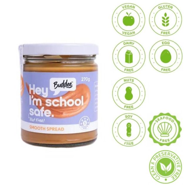 Buddee Nut Free Smooth Spread 270g